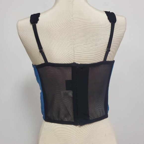 Fredricks Of Hollywood Womens Fairy Grunge Corset Size 34 Whimsigoth Boning - Picture 3 of 9